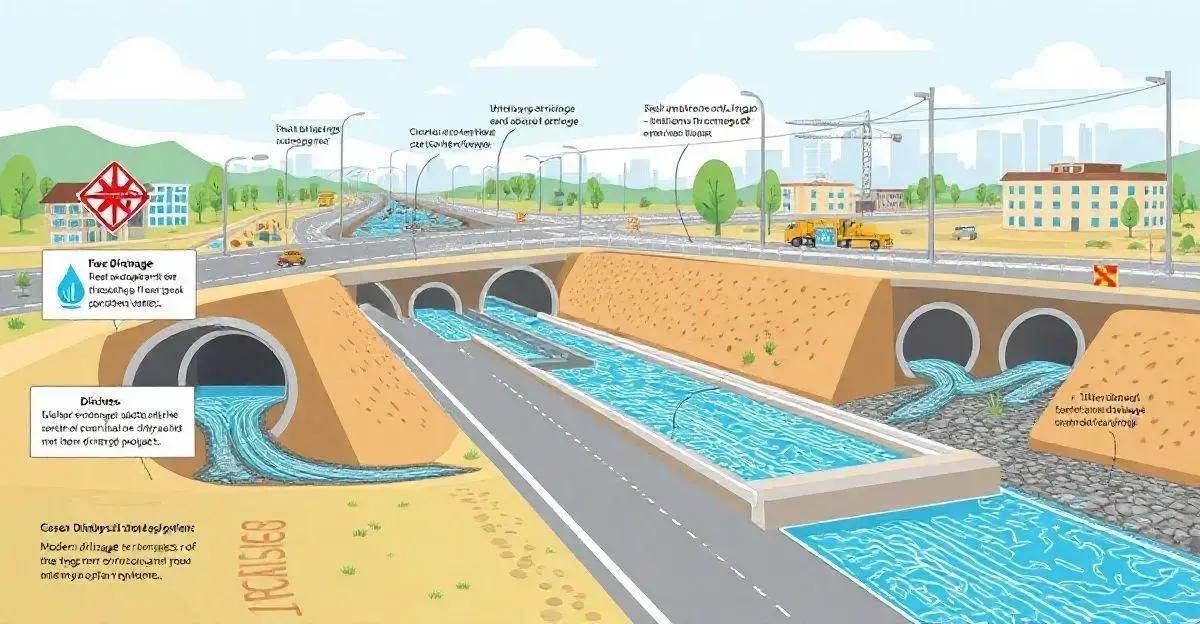 Sistemas de Drenagem em Rodovias: Estruturas e Manutenção