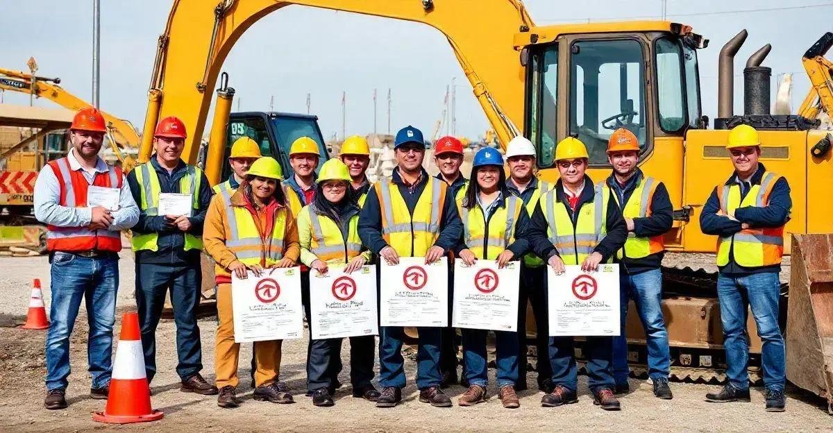 Certificações e Competências para Operadores de Máquinas Pesadas
