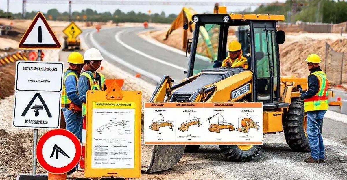 Treinamento Prático para Uso de Retroescavadeiras em Obras Rodoviárias